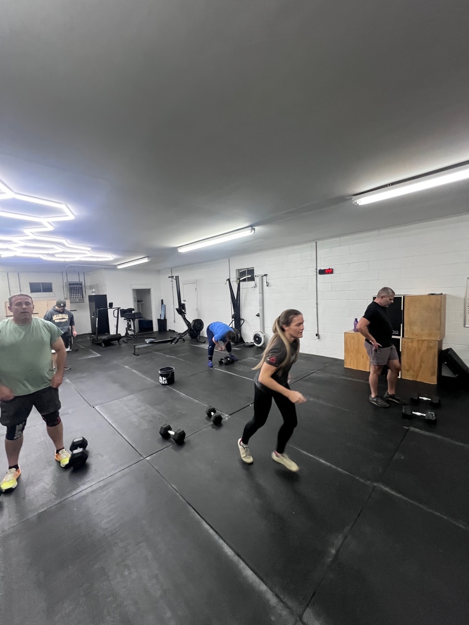 Barbell training at South Fork Gym