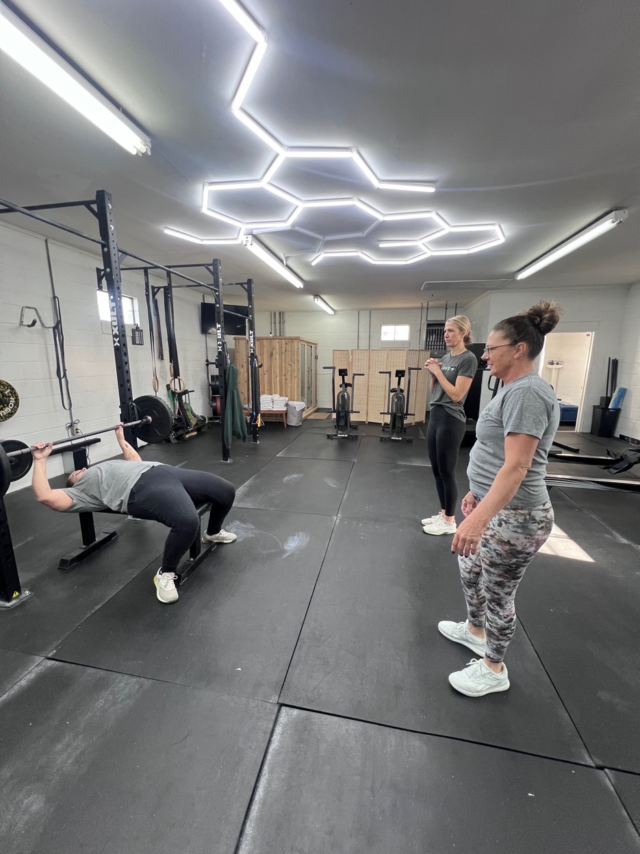 Women's class at South Fork Gym
